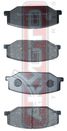 Akyoto AKD-9118 Колодки тормозные дисковые передние - 1