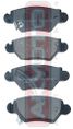 Akyoto AKD-0162 Колодки тормозные дисковые задние - 1