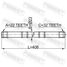 Febest 0212-GA16LH Полуось 32x408x22 | прав/лев | - 2