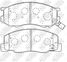 NIBK PN1404 Колодки тормозные дисковые | перед | - 2