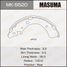 Masuma MK-5520 Колодки тормозные барабанные - 1
