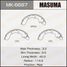 Masuma MK6687 Колодки тормозные барабанные - 1