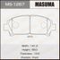 Masuma MS1267 Колодки тормозные | перед | - 1
