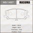 Masuma MS1497 Колодки тормозные | перед | - 1