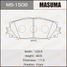 Masuma MS1508 Колодки тормозные | перед | - 1