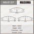 Masuma MS-2137 Колодки тормозные дисковые | перед | - 1