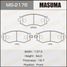 Masuma MS-2176 Колодки тормозные дисковые | перед | - 1
