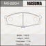 Masuma MS-2204 Колодки тормозные дисковые | перед | - 1