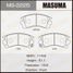 Masuma MS-2225 Колодки тормозные дисковые | перед | - 1