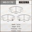 Masuma MS-3172 Колодки тормозные дисковые | перед | - 1