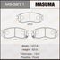 Masuma MS3271 Колодки тормозные | перед | - 1