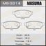 Masuma MS3314 Колодки тормозные | зад | - 1