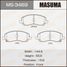 Masuma MS3469 Колодки тормозные | перед | - 1
