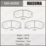 Masuma MS-4258 Колодки тормозные дисковые | перед | - 1