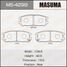 Masuma MS-4299 Колодки тормозные дисковые | зад | - 1
