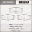 Masuma MS-5290 Колодки тормозные дисковые | зад | - 1