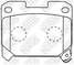 NIBK PN1361 Колодки тормозные дисковые | зад | - 1