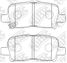 NIBK PN8803 Колодки тормозные дисковые | перед | - 1