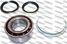 Febest DAC387433-36KIT Подшипник ступицы колеса (ремкомплект) | перед прав/лев | - 2