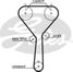 Gates K015487XS Комплект ремня ГРМ - 1