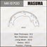 Masuma MK-5700 Колодки тормозные барабанные | зад | - 1