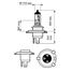 Philips 12342LLECOB1 Лампа галогеновая H4 LongLife EcoVision 12V 60/55w P43t-38 B1 - 3
