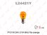 LYNXauto L24421Y Лампа py21w 24V BAU15s amber HCV - 1
