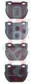 Akyoto AKD-0276 Колодки тормозные дисковые задние - 1