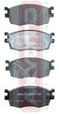 Akyoto AKD-0435 Колодки тормозные дисковые передние - 1