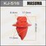 Masuma KJ516 Клипса крепления расширителя крыла - 1