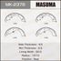 Masuma MK-2378 Колодки тормозные барабанные | зад | - 1
