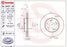 Brembo 09.5457.30 Диск тормозной Standard | перед | - 1