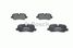 Bosch 0 986 494 148 Колодки тормозные дисковые | зад | - 5