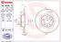 Brembo 08.A456.10 Диск тормозной Standard | зад | - 1