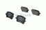 Bosch 0 986 494 344 Колодки тормозные дисковые | зад | - 1
