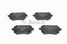 Bosch 0 986 494 344 Колодки тормозные дисковые | зад | - 2