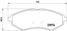 Brembo P 24 048 Колодки тормозные дисковые | перед | - 1