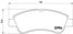 Brembo P 61 066 Колодки тормозные дисковые | перед | - 1