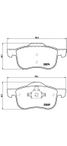Brembo P 86 020 Колодки тормозные дисковые | перед | - 1