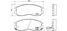 Brembo P 54 014 Колодки тормозные дисковые | перед | - 1