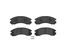 Brembo P 61 089 Колодки тормозные дисковые | перед | - 2