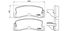 Brembo P 83 015 Колодки тормозные дисковые | зад | - 1