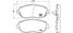 Brembo P 83 037 Колодки тормозные дисковые | перед | - 1
