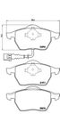 Brembo P 85 045 Колодки тормозные дисковые | перед | - 1