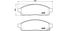 Brembo P 54 038 Колодки тормозные дисковые | перед | - 1