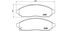 Brembo P 56 059 Колодки тормозные дисковые | перед | - 1