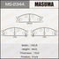 Masuma MS2344 Колодки тормозные дисковые | перед | - 1