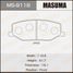Masuma MS9118 Колодки тормозные дисковые | перед | - 1
