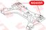 VTR NI0405R Сайлентблок подрамника передней подвески - 2